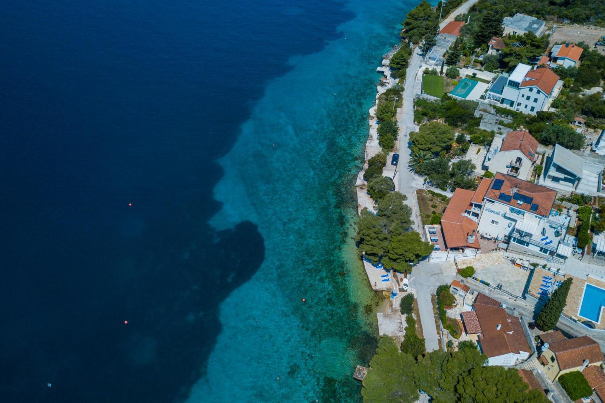 Boutique Guesthouse Sveti Petar, On The Beach, Heated Pool & Boat Berth - Adult Only Nečujam 외부 사진